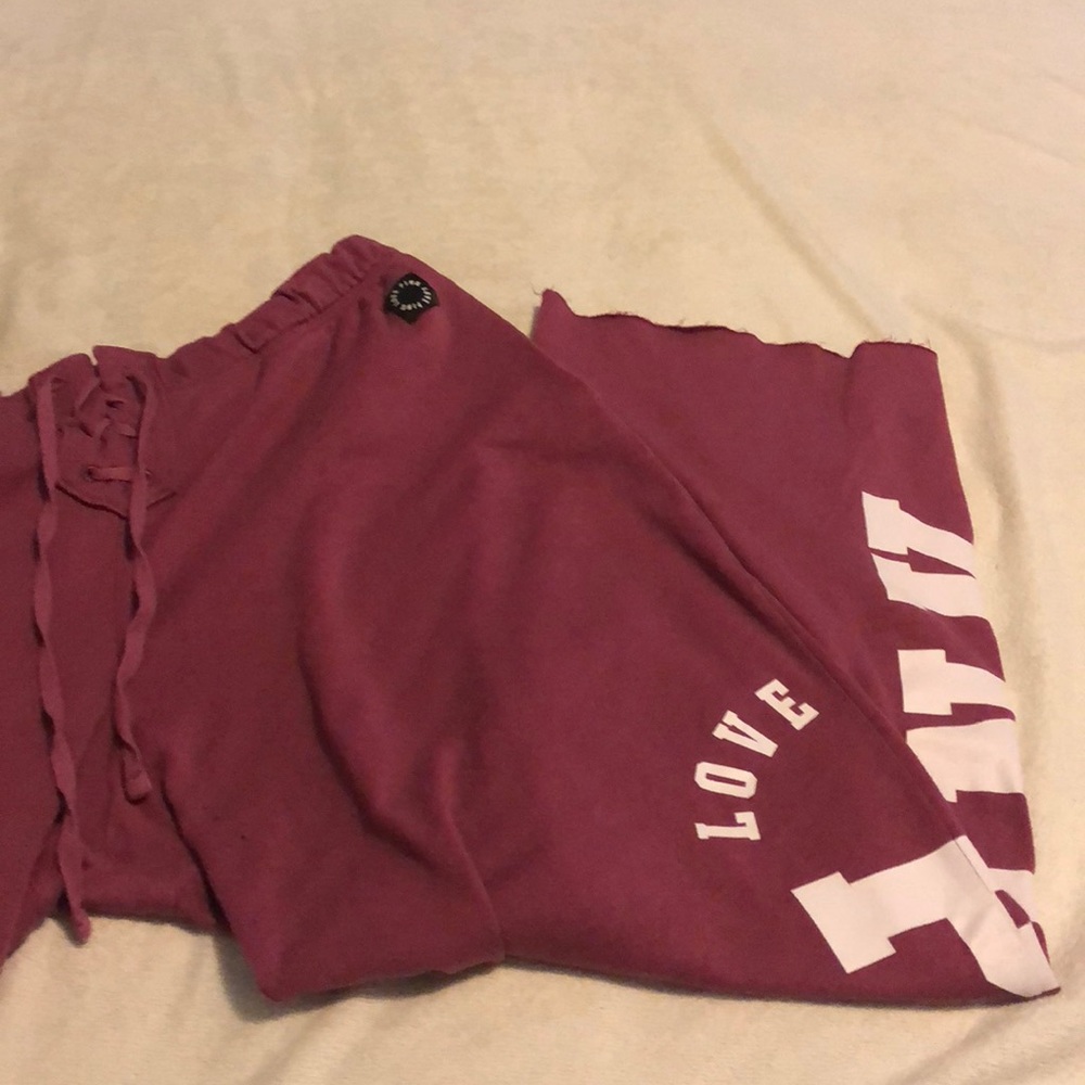 Victoria’s Secret Pink  boyfriend pants L